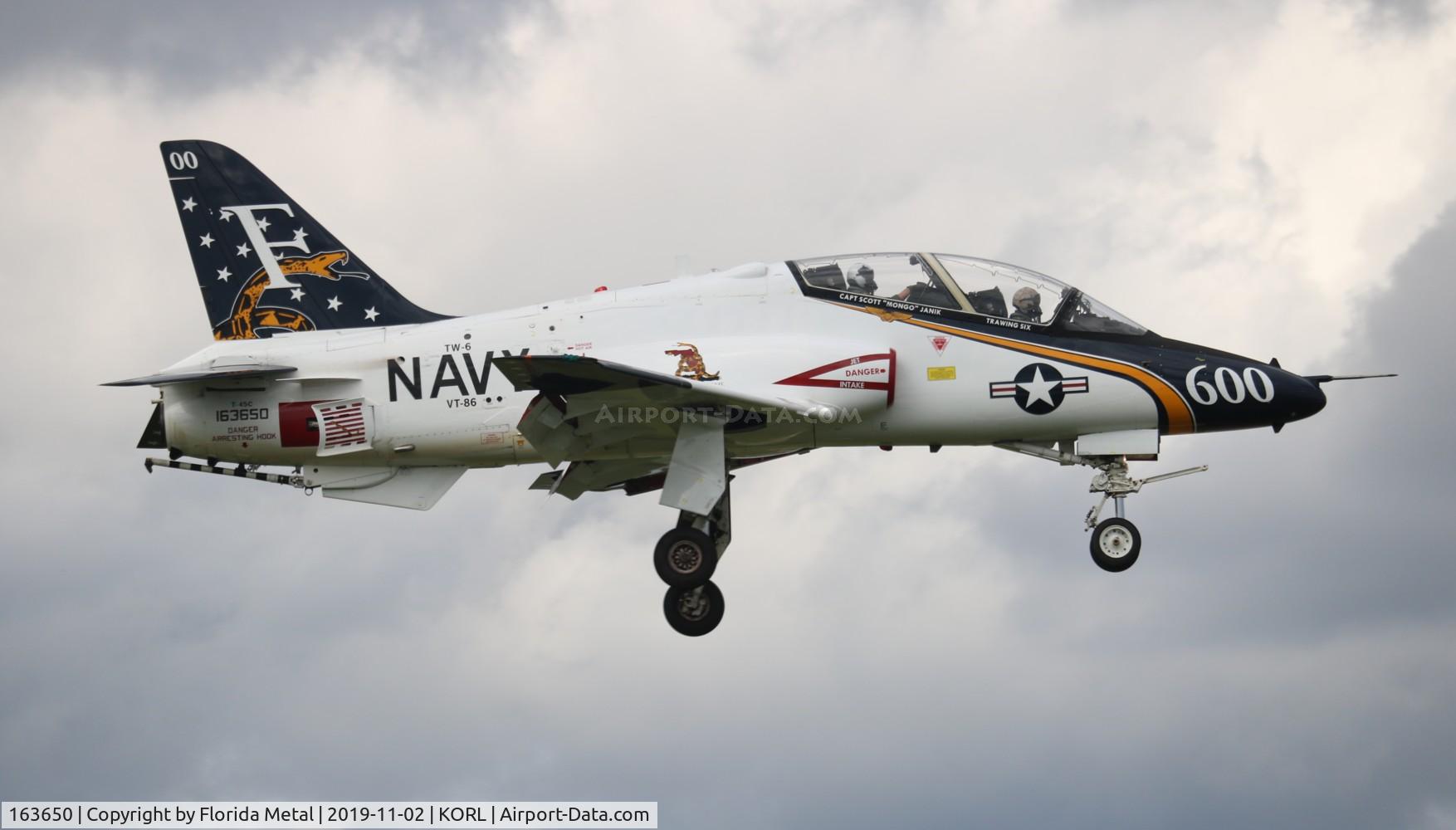 163650, McDonnell Douglas T-45C Goshawk C/N A052, T-45 zx