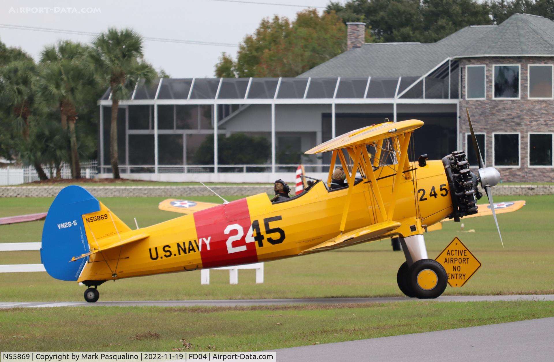 N55869, 1941 Boeing A75N1 (PT17) C/N 75-2710, Stearman