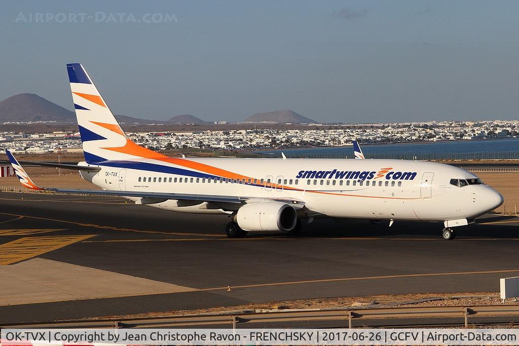 OK-TVX, 2005 Boeing 737-8Z9 C/N 33833, SmartWings