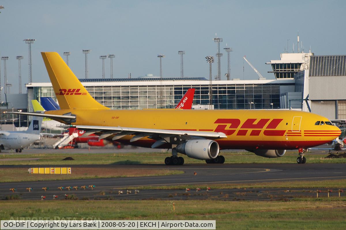 OO-DIF, 1981 Airbus A300B4-103(F) C/N 0148, RWY22L