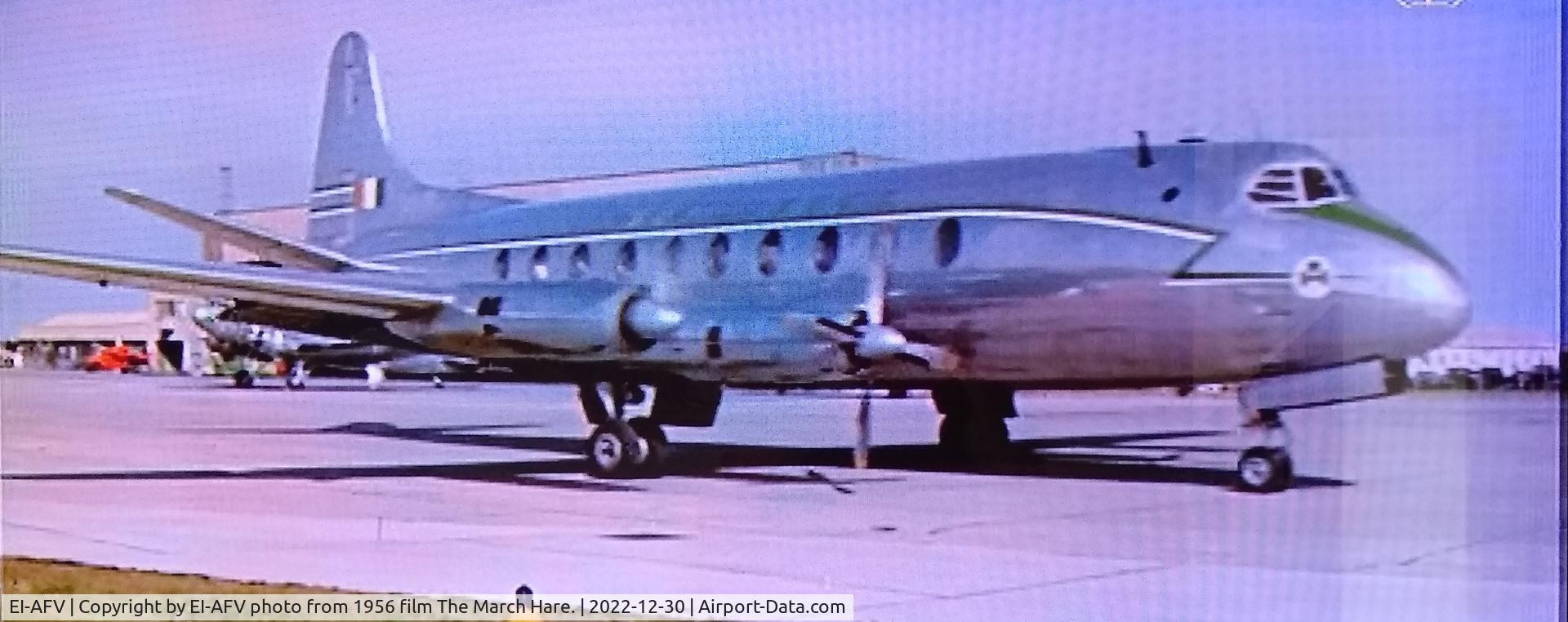 EI-AFV, 1954 Vickers Viscount 707 C/N 30, EI-AFV appeared in 1956 film The March Hare.