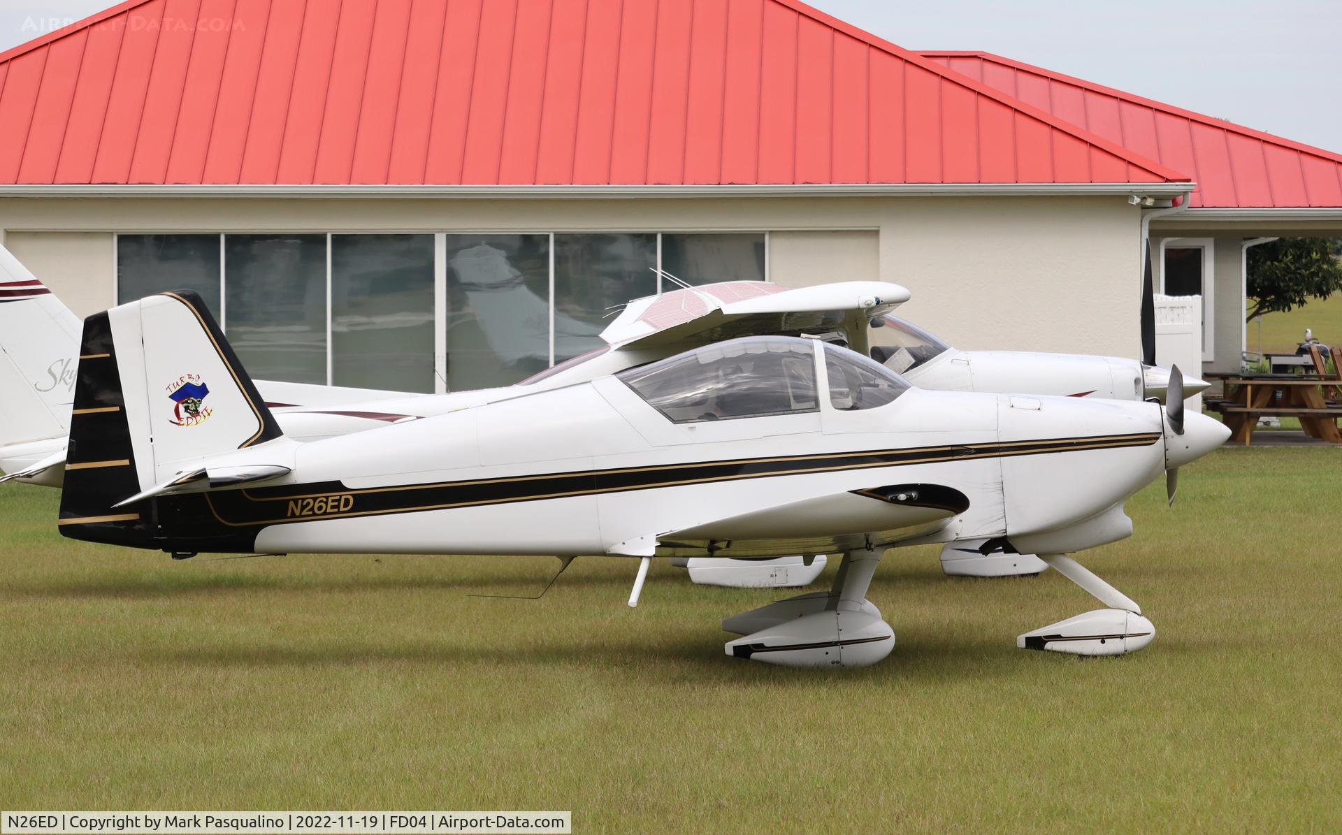 N26ED, 1999 Van's RV-6A C/N 24840, Vans RV-6A