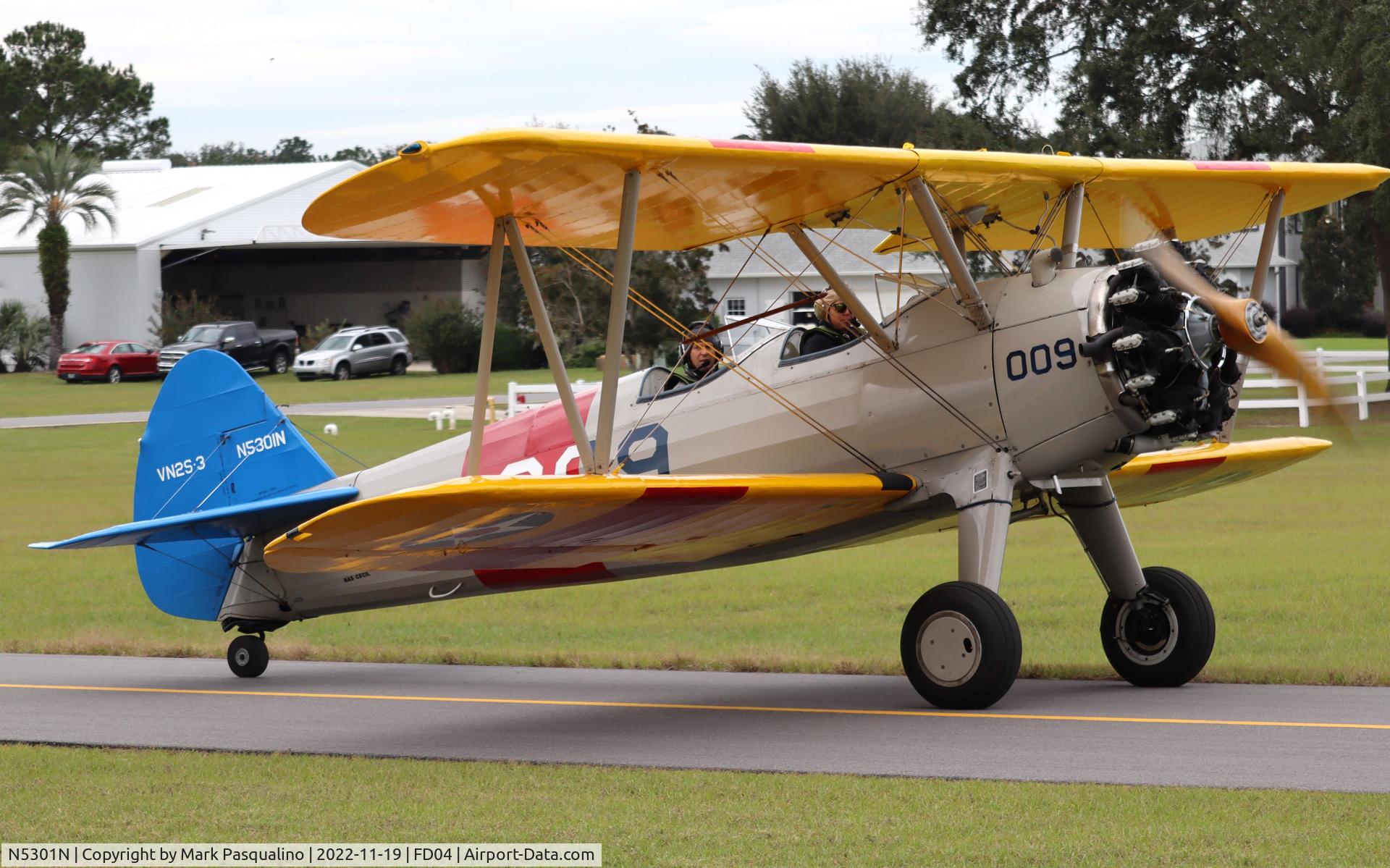 N5301N, 1942 Boeing E75 C/N 75-5352, Stearman
