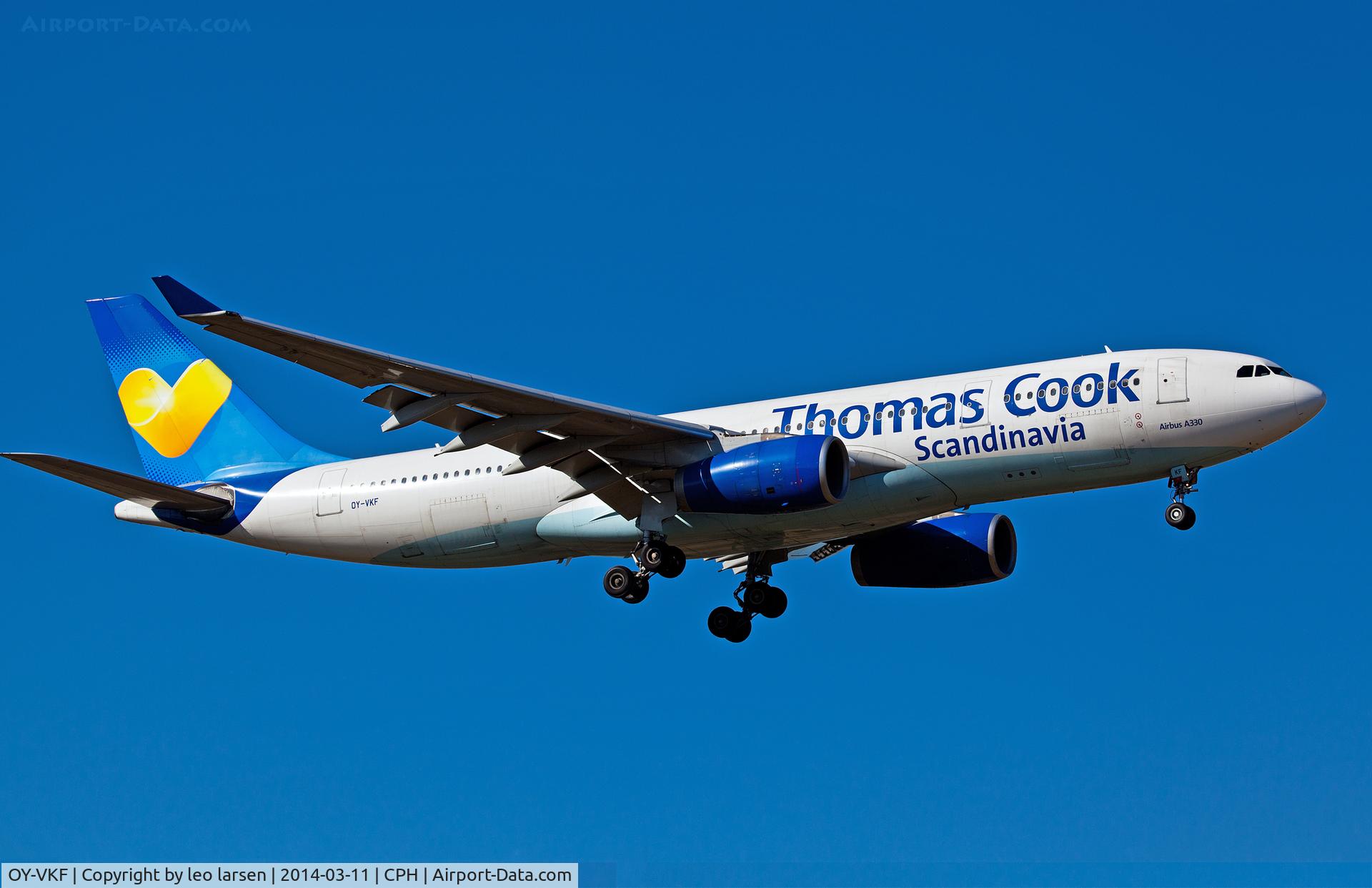 OY-VKF, 1999 Airbus A330-243 C/N 309, Copenhagen 11.3.2014