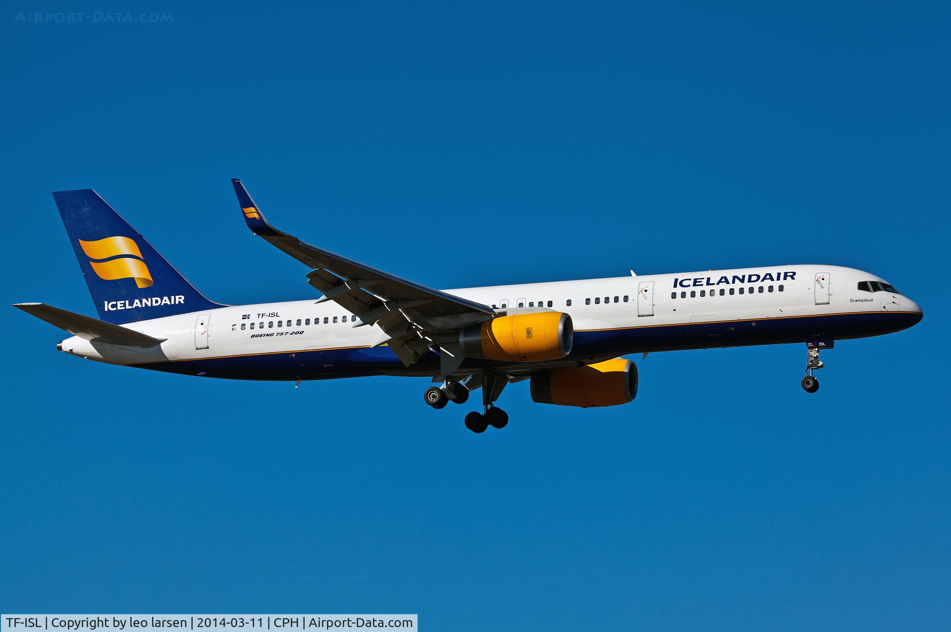TF-ISL, 1991 Boeing 757-223 C/N 25295, Copenhagen 11.3.2014