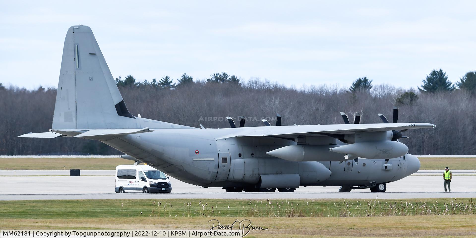 MM62181, Lockheed Martin C-130J Hercules C/N 382-5510, Italian Herc preparing for engine start up