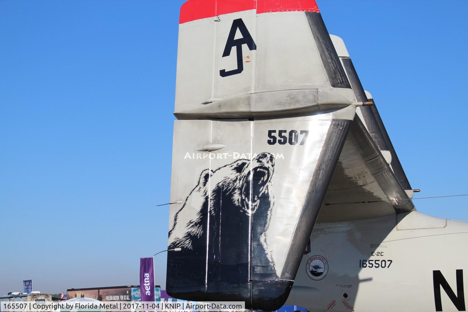 165507, Northrop Grumman E-2C Hawkeye 2000 (G-123) C/N A173, NAS JAX 2017