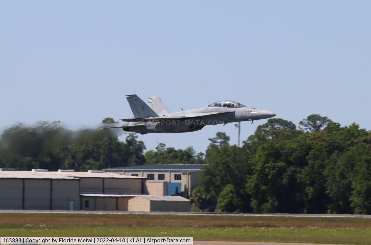 165883, Boeing F/A-18F Super Hornet C/N F043, Sun N Fun 2022
