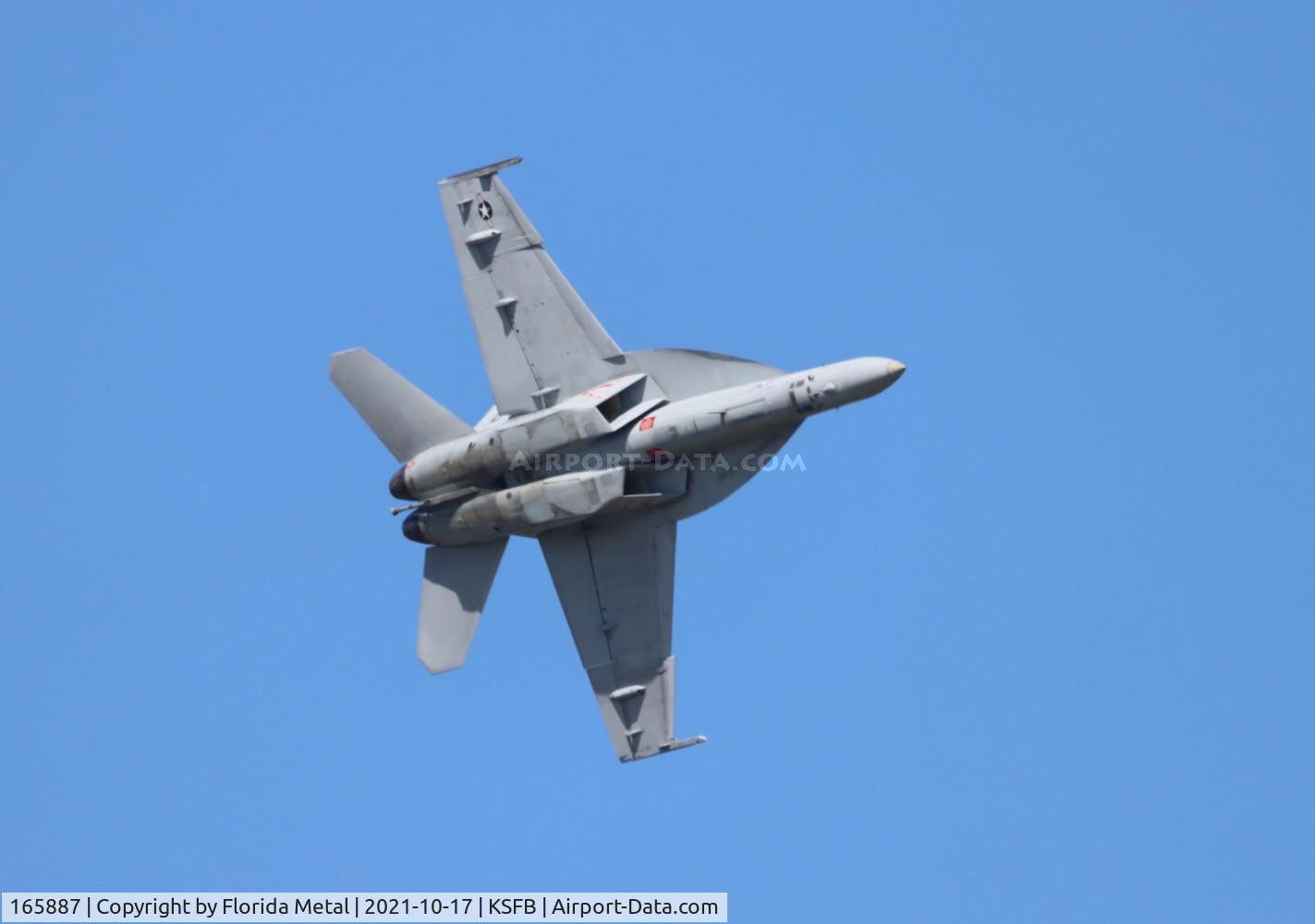 165887, Boeing F/A-18F Super Hornet C/N F047, Sanford 2021