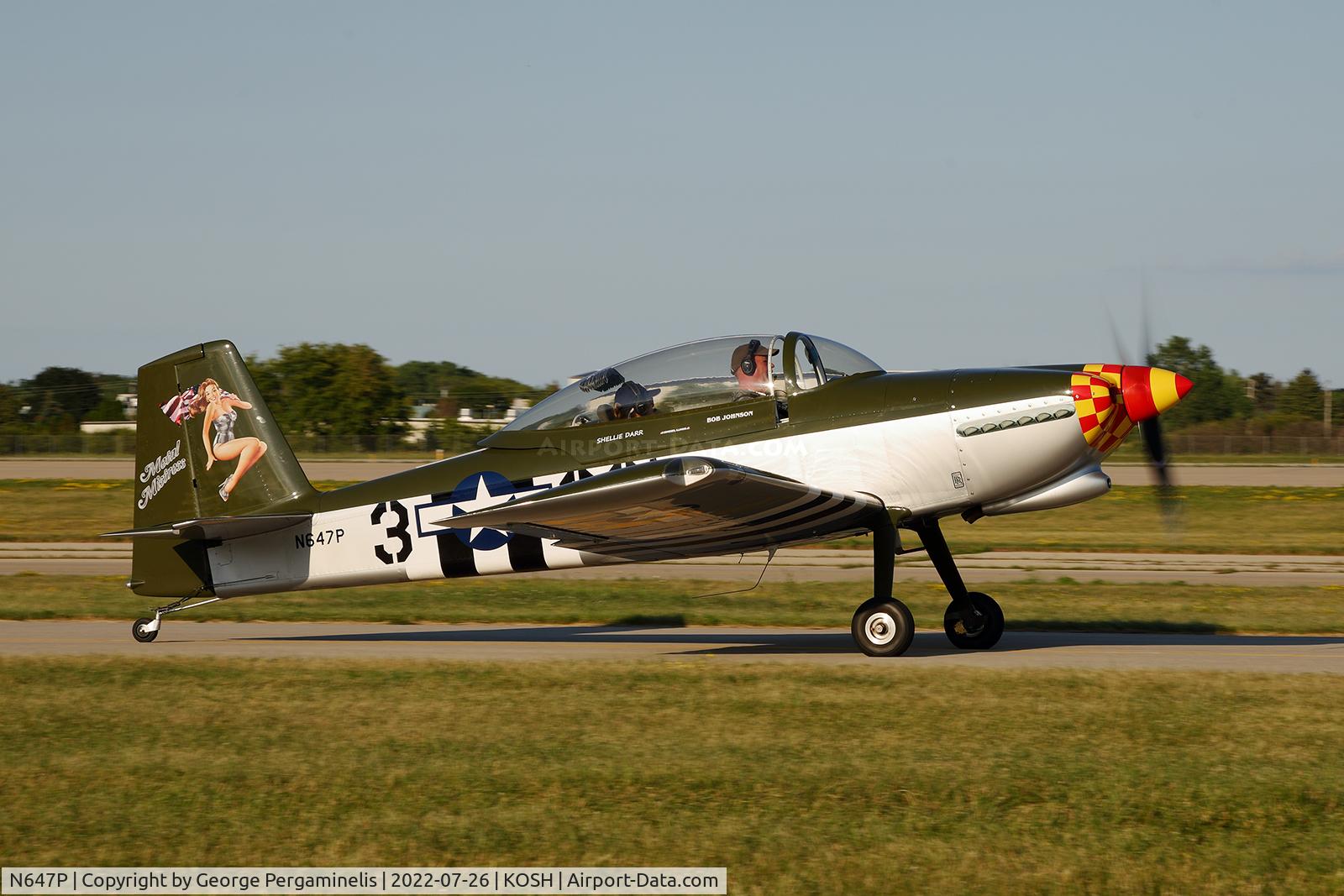 N647P, 2014 Vans RV-8 C/N 81937, Oshkosh 2022.