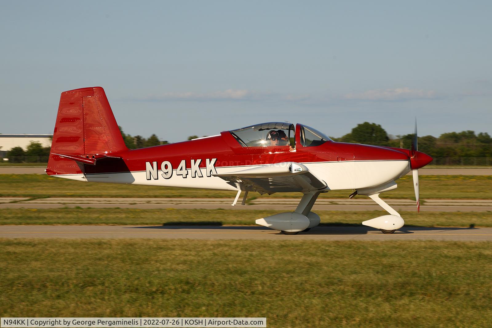 N94KK, Vans RV-9A C/N 91678, Oshkosh 2022.