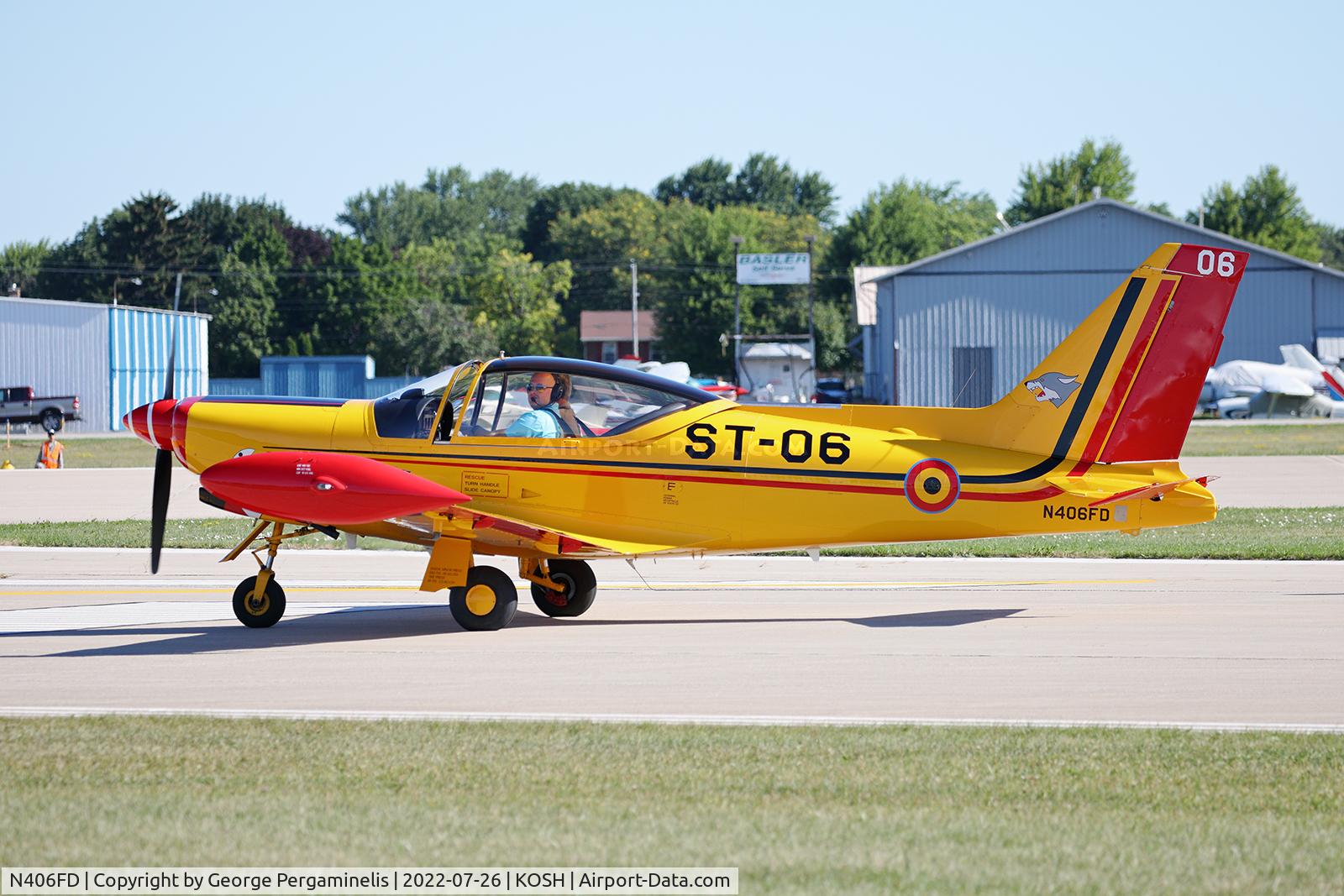 N406FD, 1990 SIAI-Marchetti SF-260D C/N 771, Oshkosh 2022.