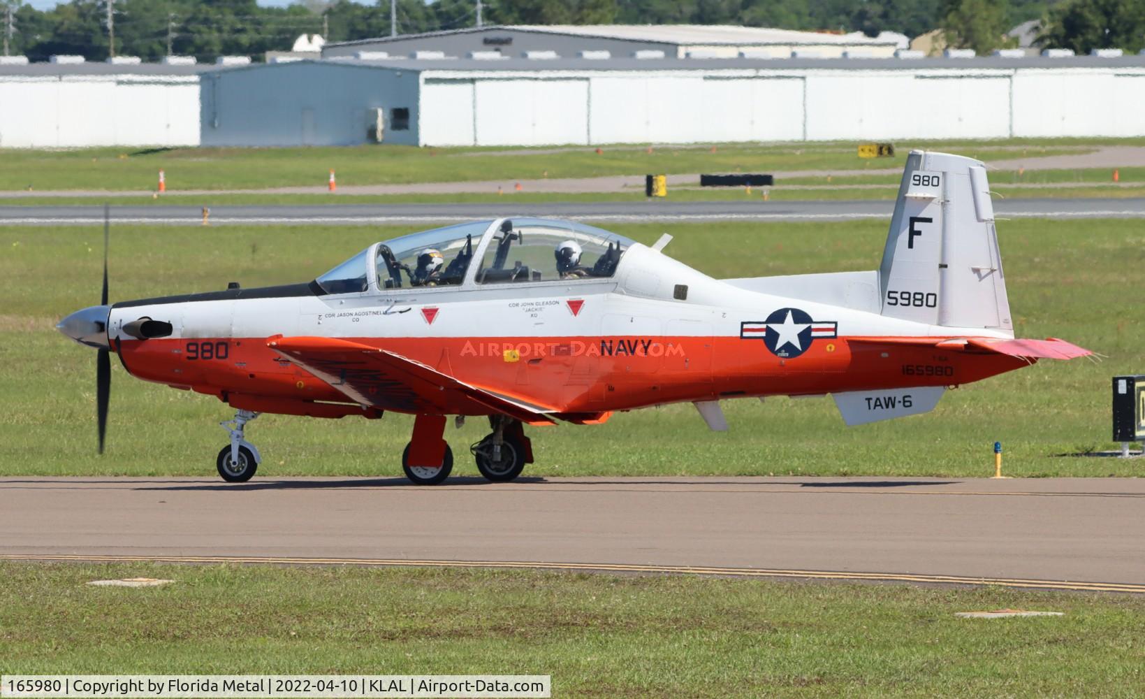 165980, Raytheon T-6A C/N PT-141, USN Texan II zx