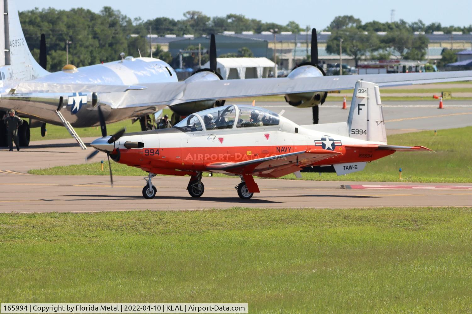 165994, Raytheon T-6A Texan II C/N PT-176, Sun N Fun 2022