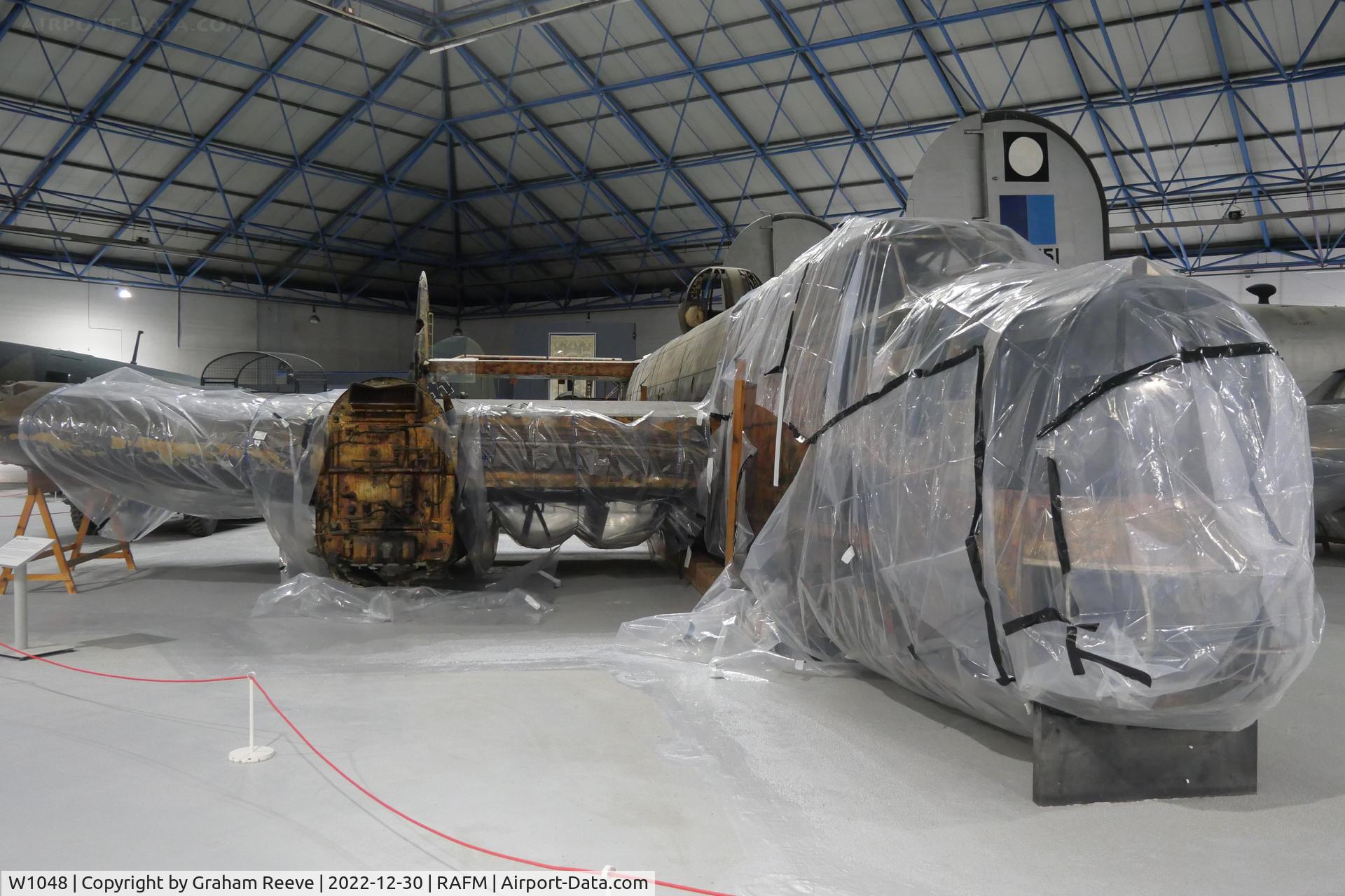 W1048, Handley Page Halifax II C/N 11, On display at the RAF Museum, Hendon.