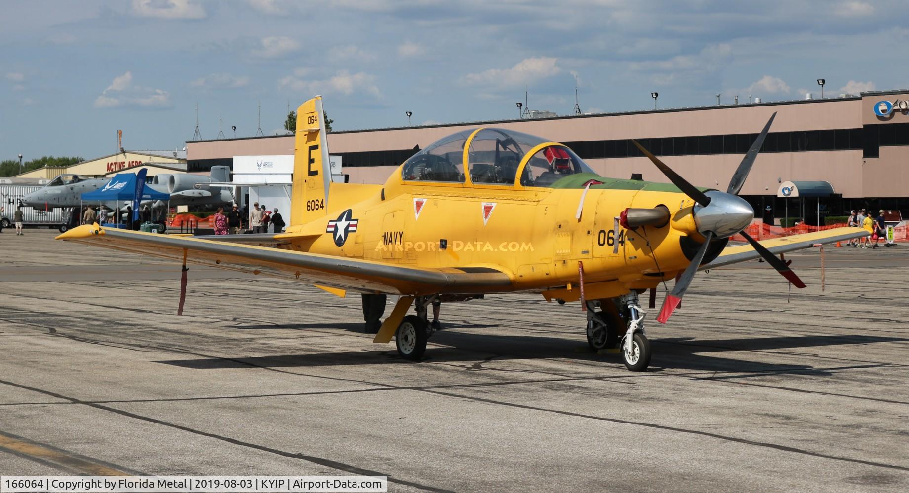 166064, Raytheon T-6B Texan II C/N PN-55, Thunder Over Michigan 2019