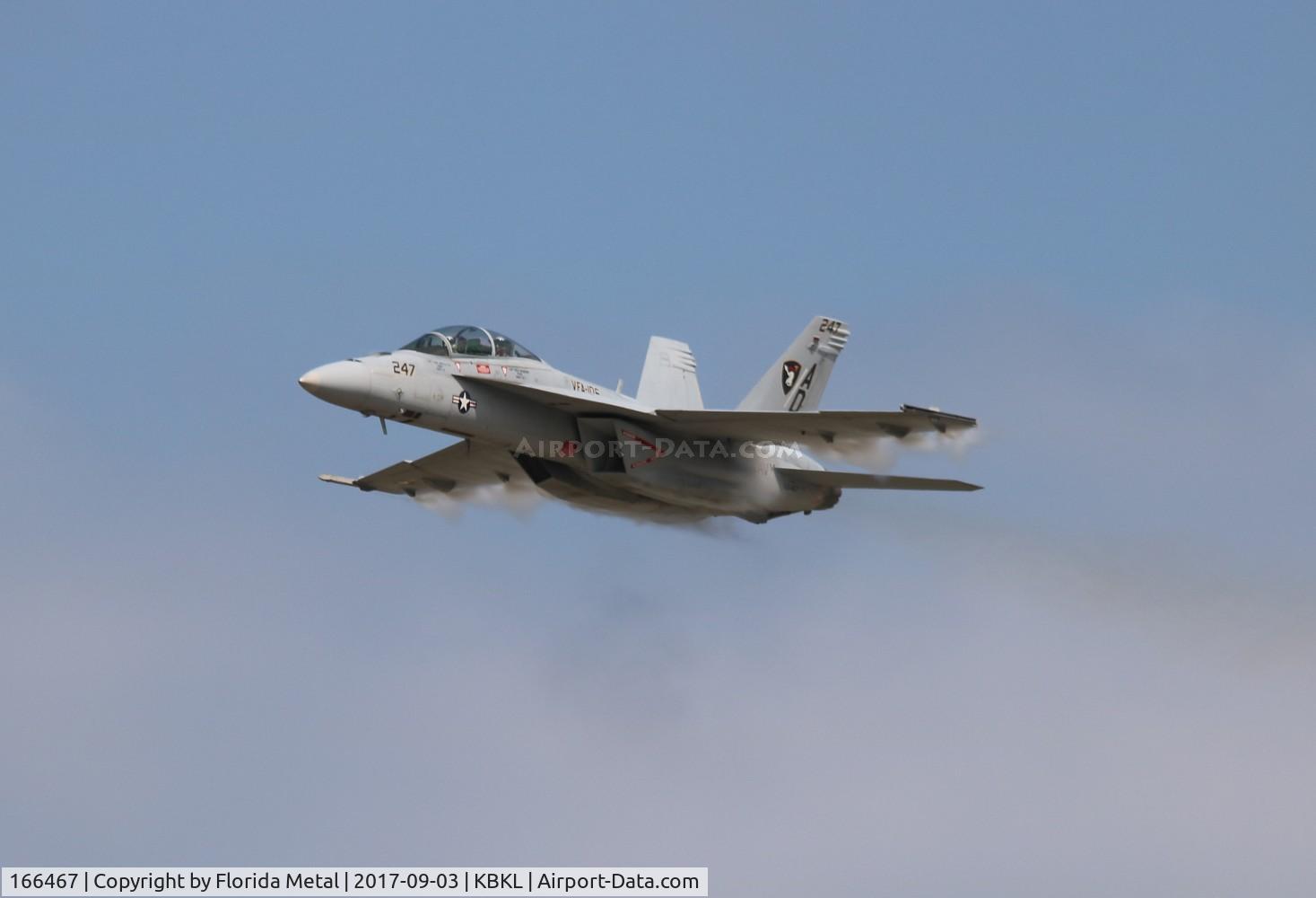 166467, Boeing F/A-18F Super Hornet C/N F102, Cleveland Air Show 2017