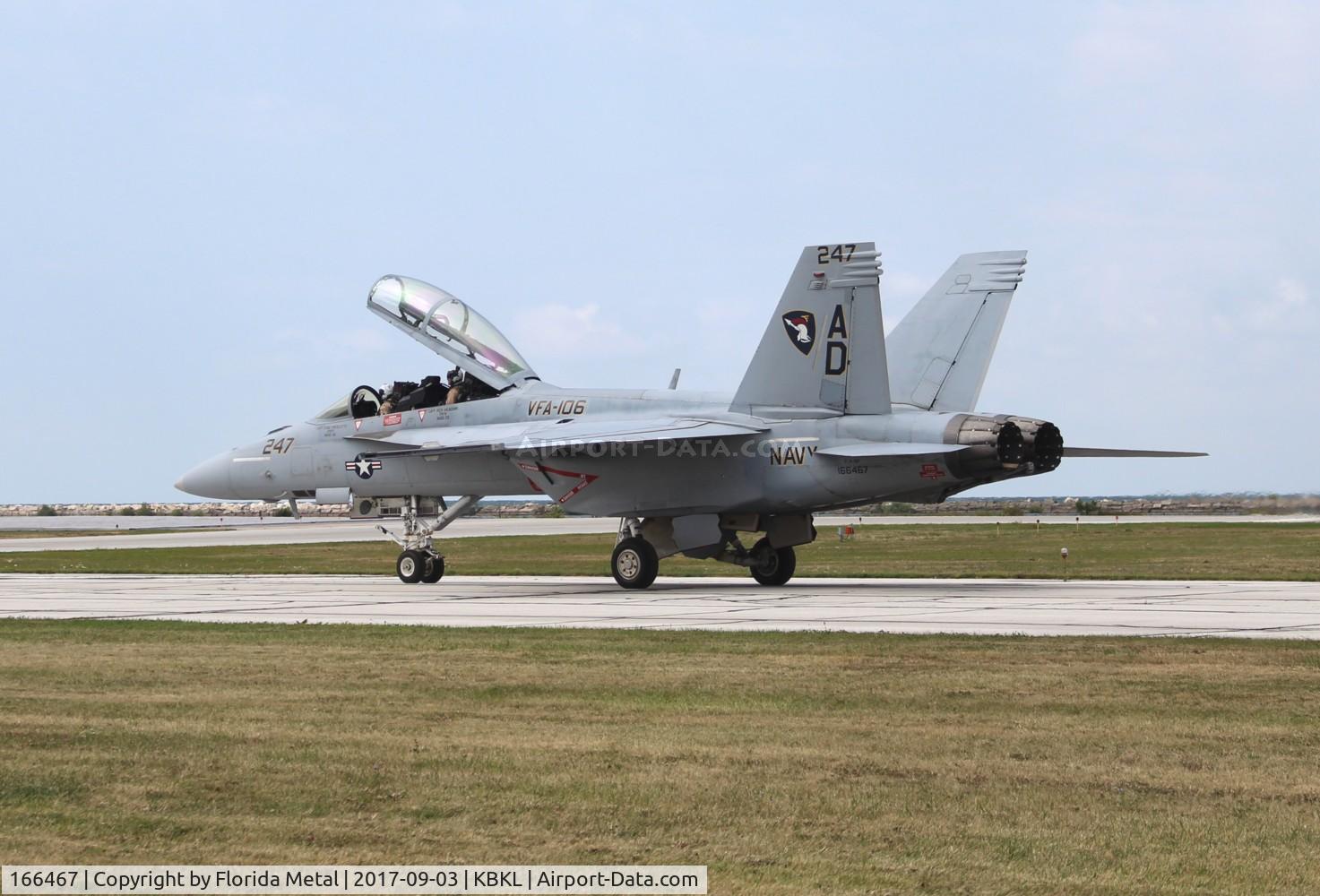 166467, Boeing F/A-18F Super Hornet C/N F102, Cleveland Air Show 2017