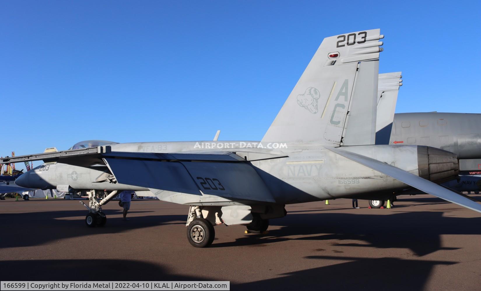 166599, Boeing F/A-18E Super Hornet C/N E095, Super Hornet zx LAL
