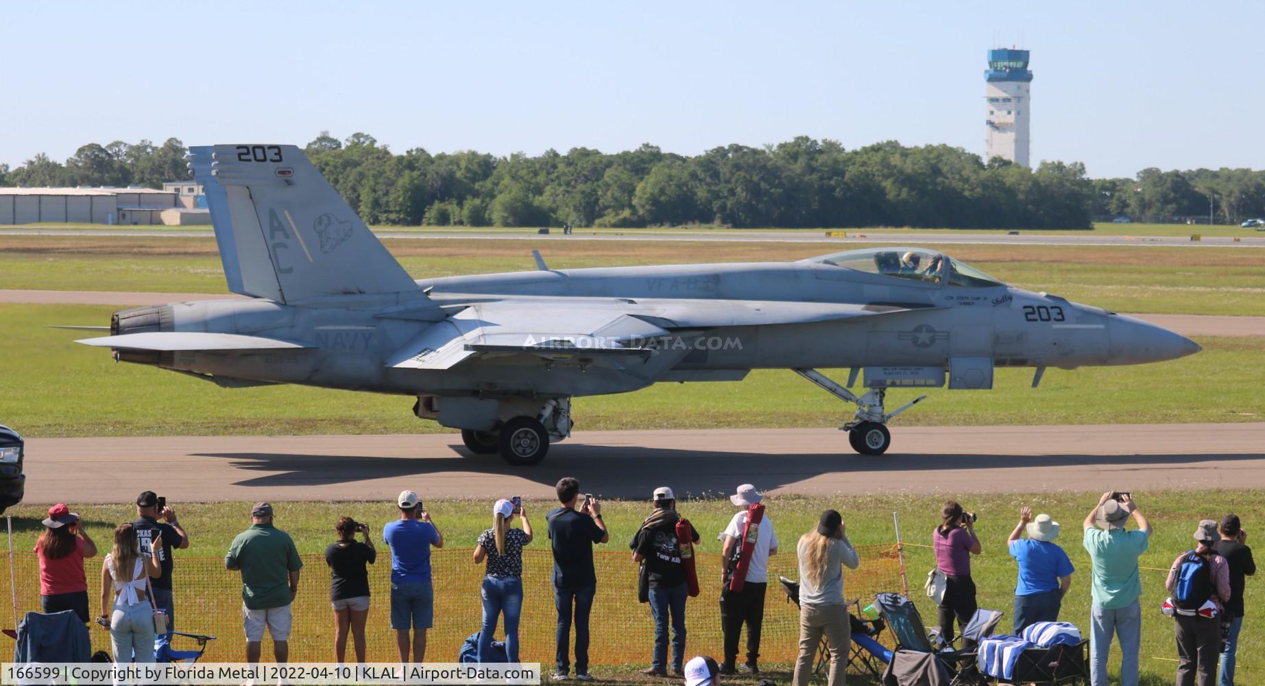 166599, Boeing F/A-18E Super Hornet C/N E095, Sun N Fun 2022