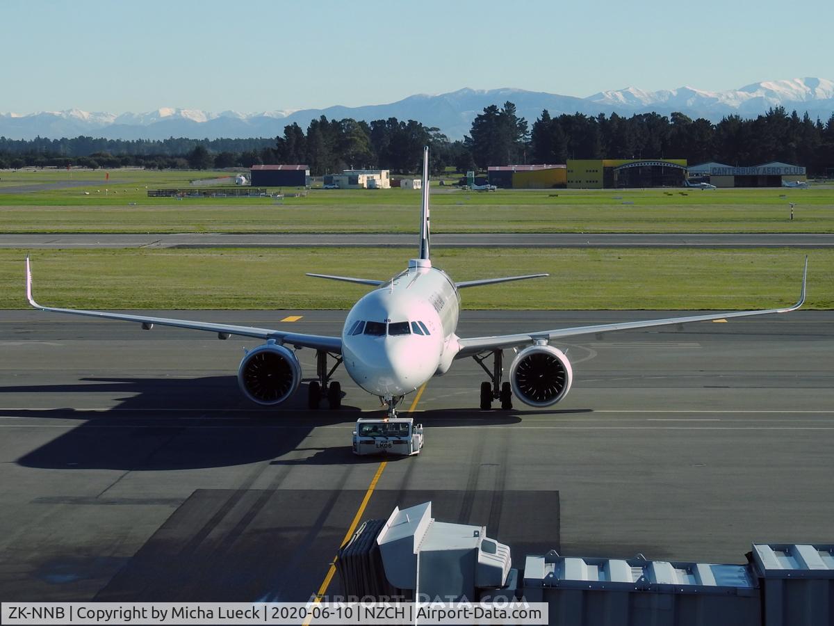 ZK-NNB, 2018 Airbus A321-271NX C/N 8542, At the Garden City