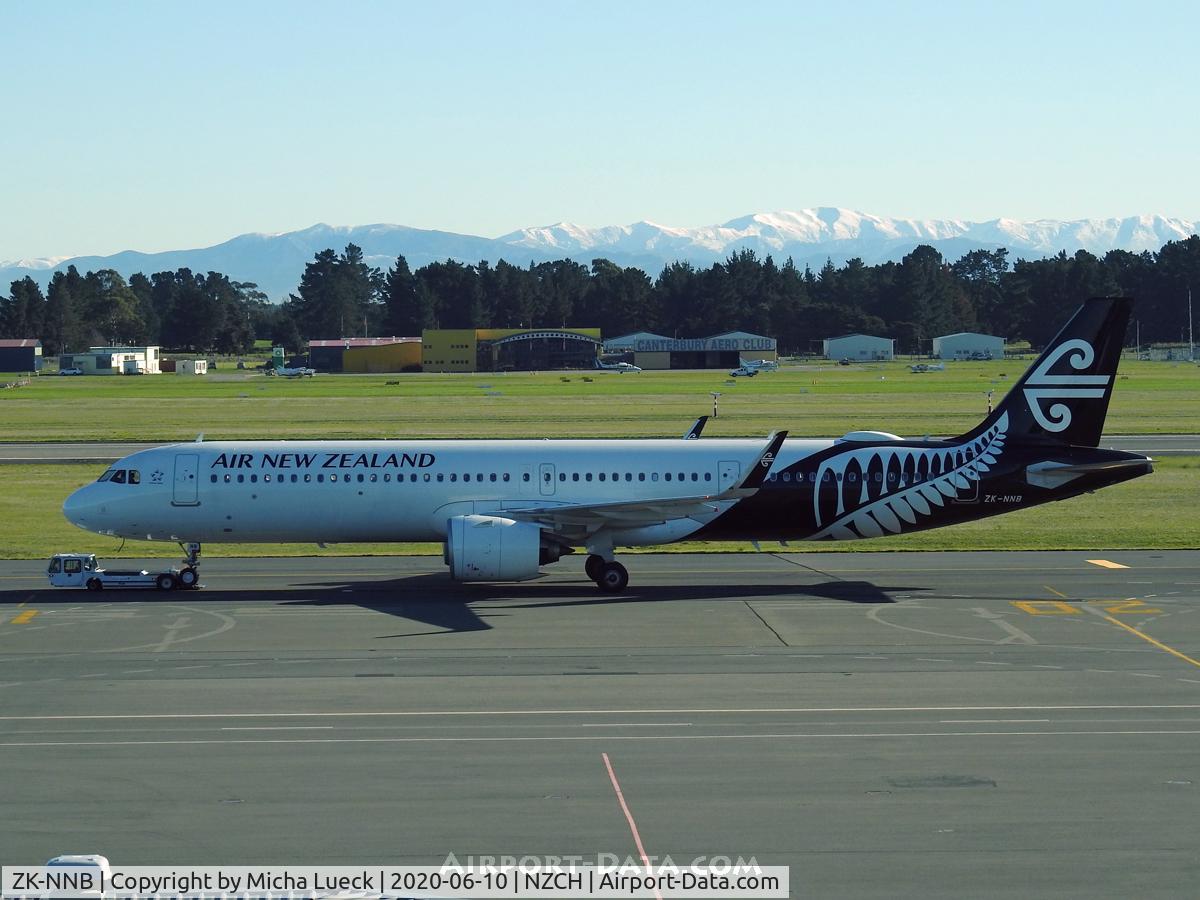 ZK-NNB, 2018 Airbus A321-271NX C/N 8542, At the Garden City