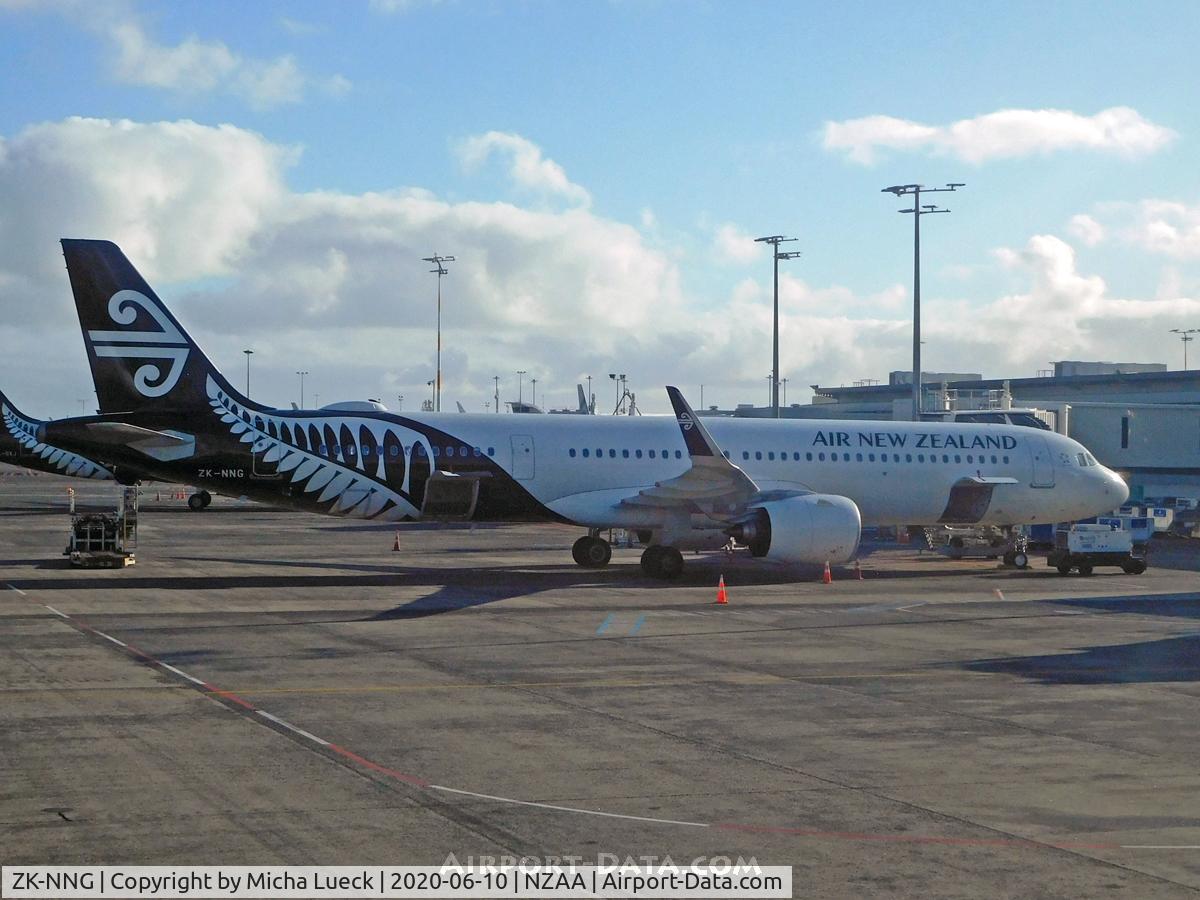 ZK-NNG, 2019 Airbus A321-271NX C/N 8908, At Auckland