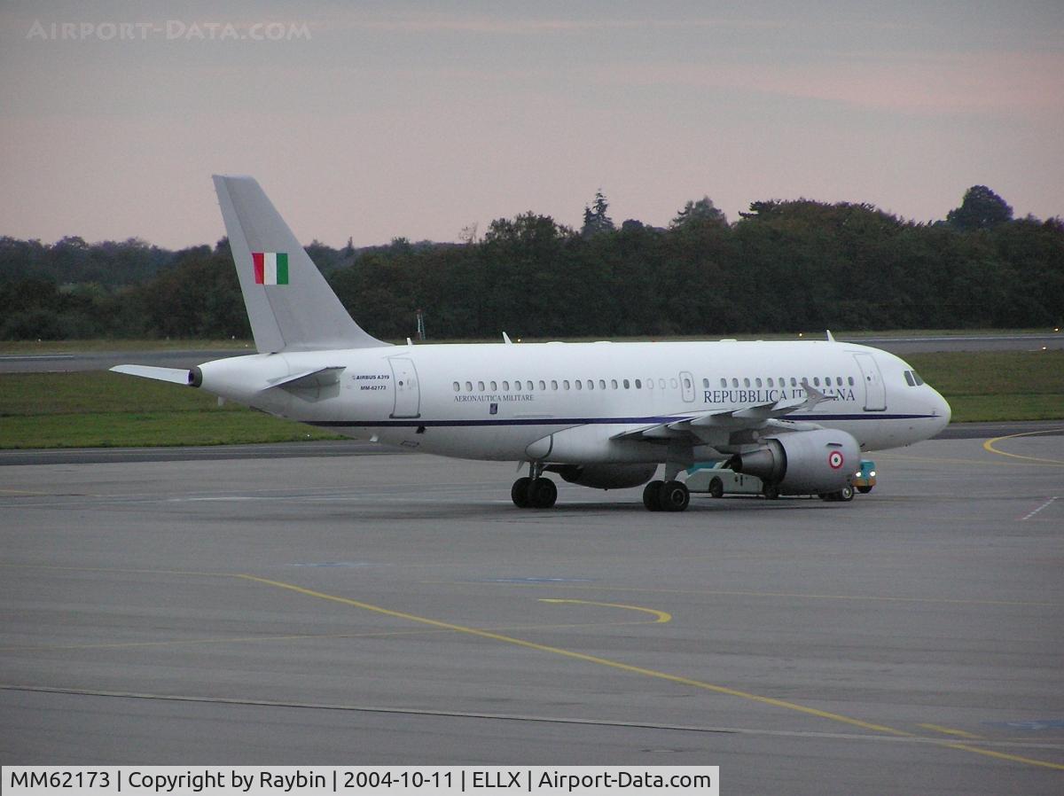 MM62173, 2000 Airbus ACJ319 (A319-115/CJ) C/N 1002, AMI Italian Air Force
Now flying as TC-ANA for the albanian govt.