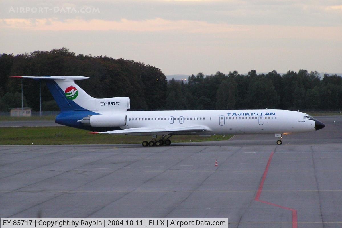EY-85717, 1991 Tupolev Tu-154M C/N 91A897, Tadjikistan Airlines