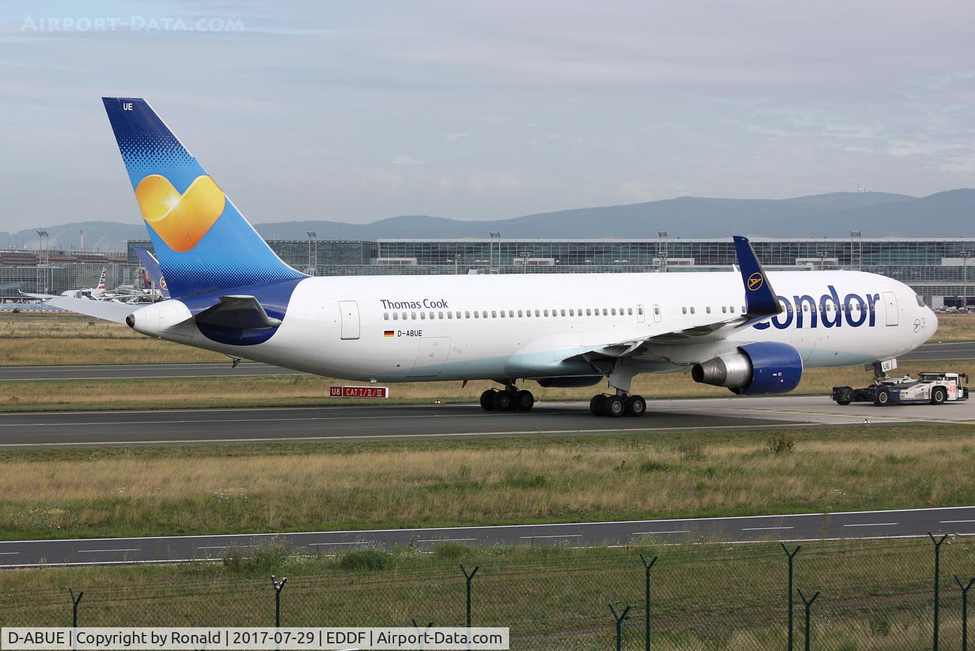 D-ABUE, 1993 Boeing 767-330/ER C/N 26984, at fra