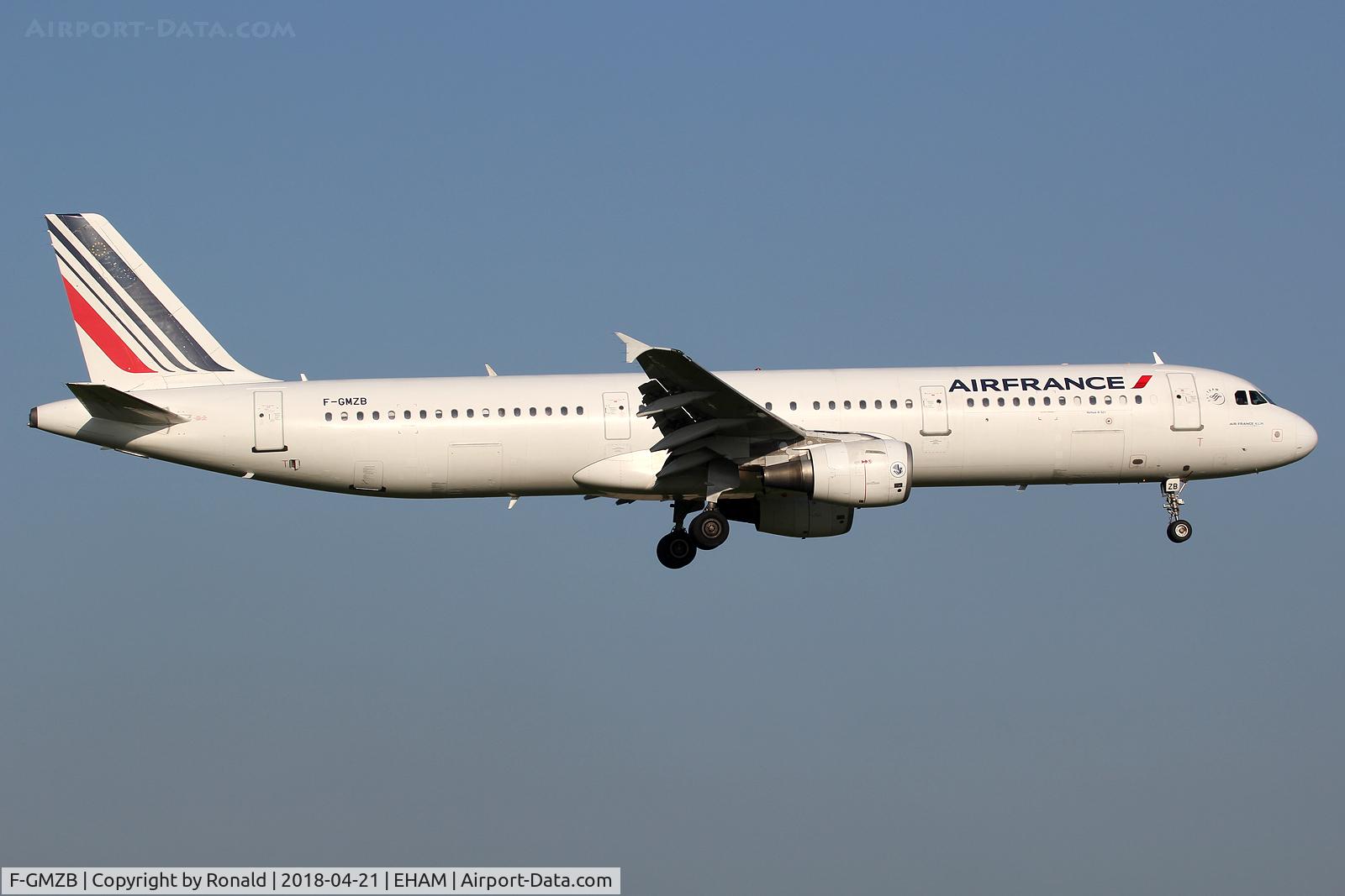 F-GMZB, 1994 Airbus A321-111 C/N 509, at spl