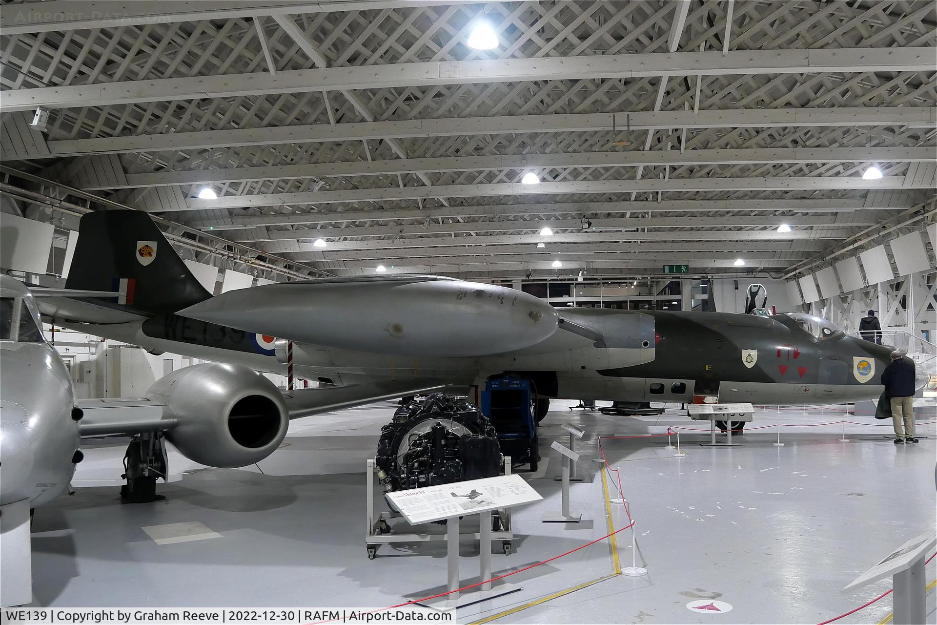 WE139, 1953 English Electric Canberra PR.3 C/N EEP71110, On display at the RAF Museum, Hendon.