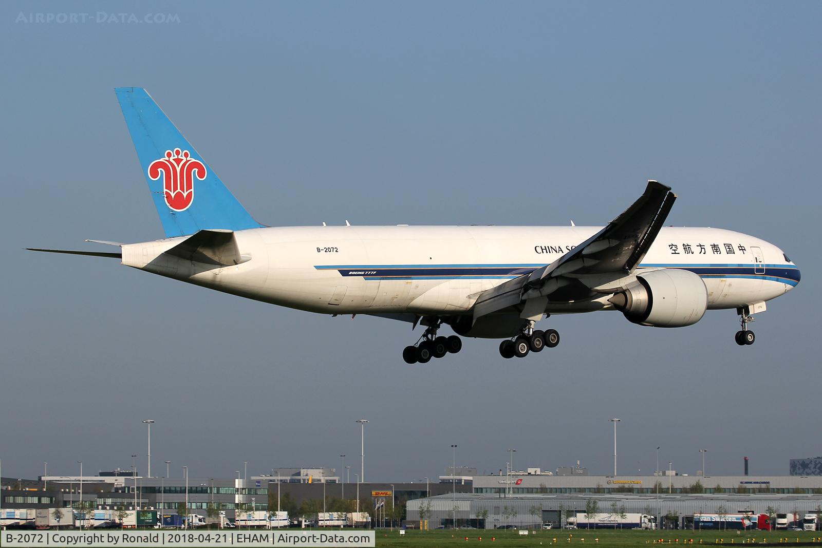 B-2072, 2009 Boeing 777-F1B C/N 37310, at spl