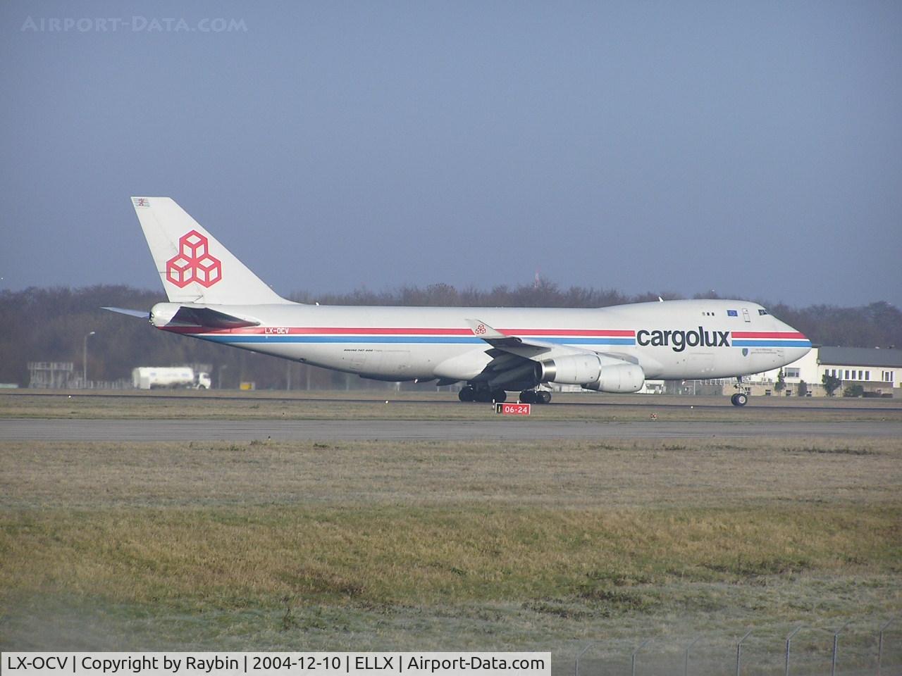 LX-OCV, 1999 Boeing 747-4R7F/SCD C/N 29731, Cargolux