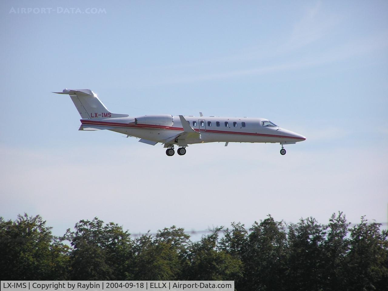 LX-IMS, 2000 Learjet 45 C/N 45-070, Private Learjet 45
Now flying as LV-GVX Flyzar