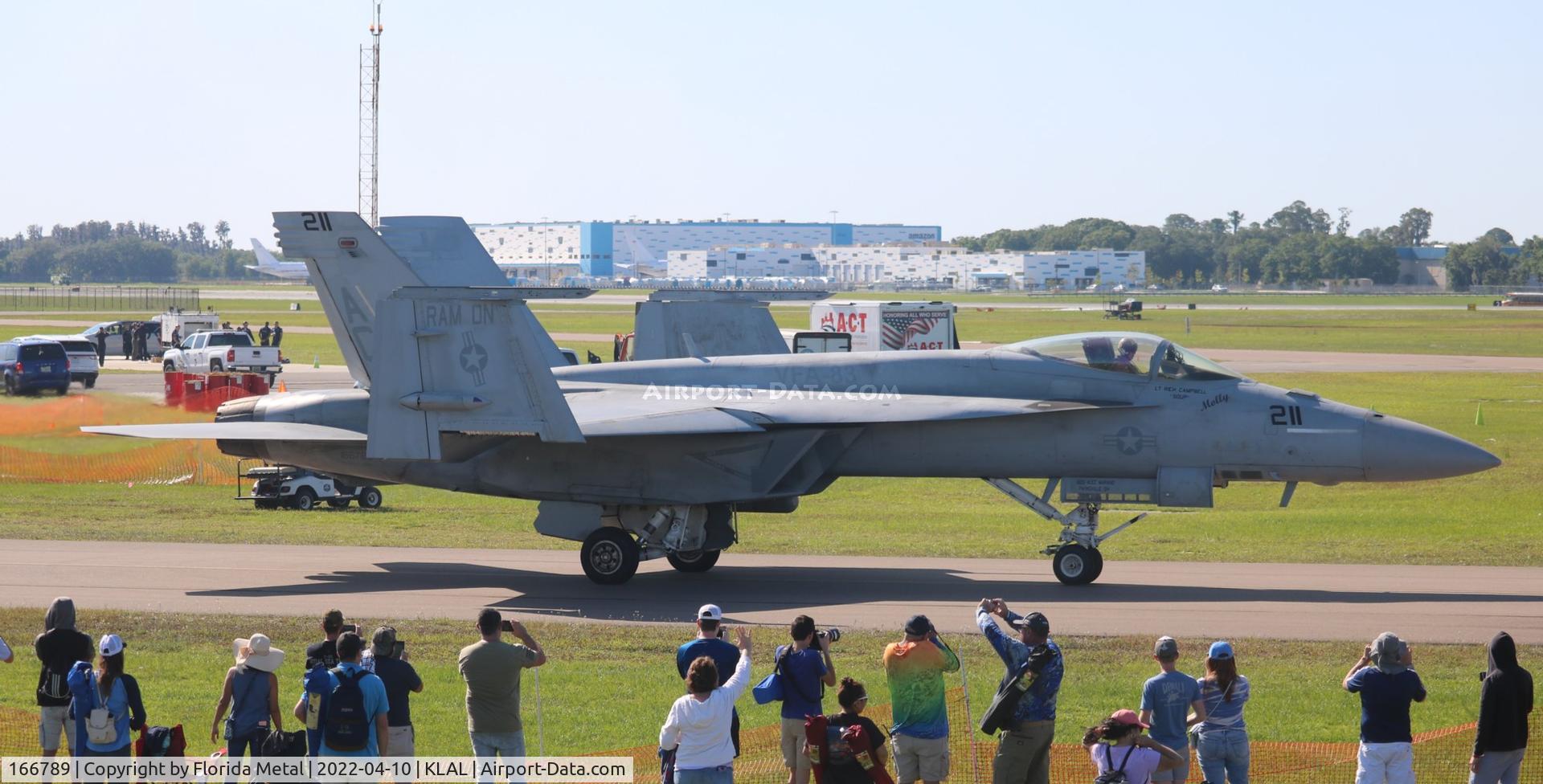 166789, Boeing F/A-18E Super Hornet C/N E135, Sun N fun 2022