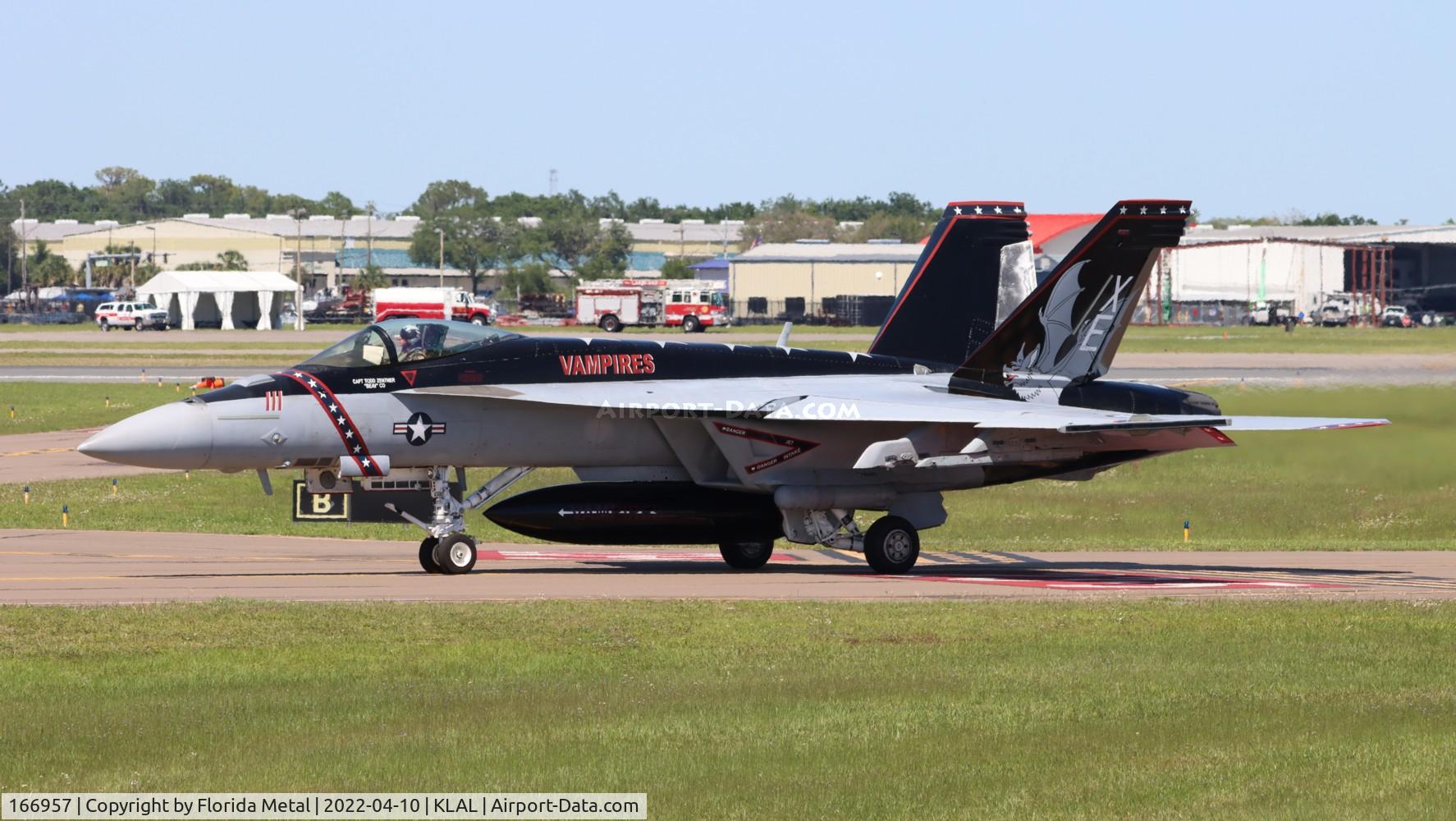 166957, Boeing F/A-18E Super Hornet C/N E199, Sun N Fun 2022