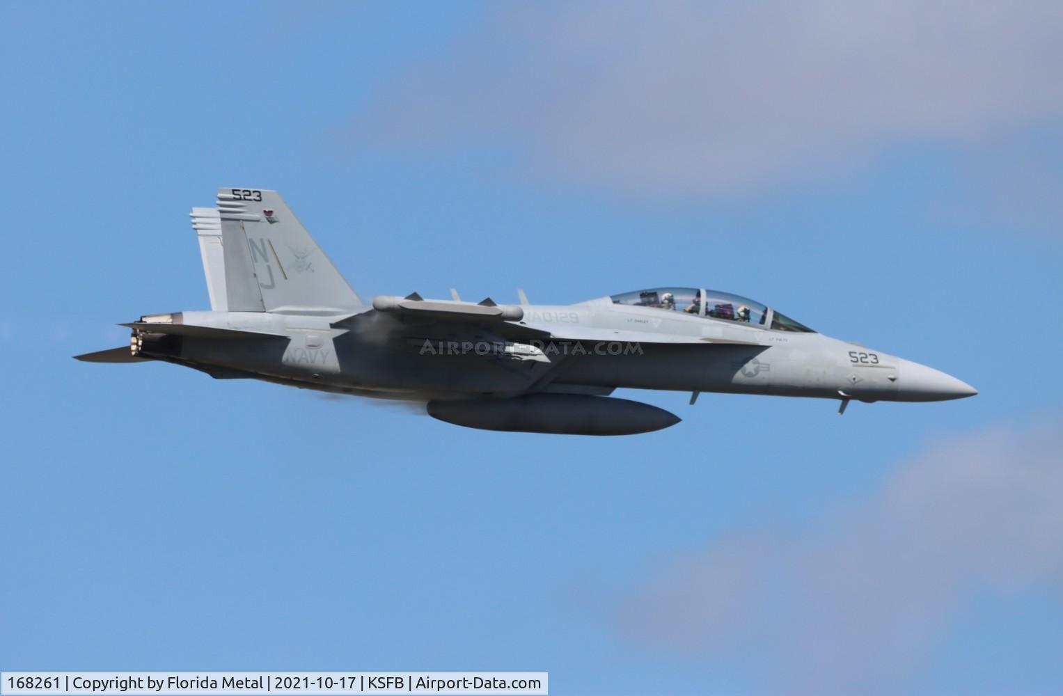 168261, Boeing EA-18G Growler C/N G-43, Sanford 2021
