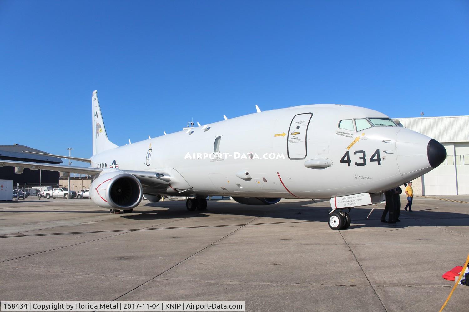 168434, 2012 Boeing P-8A Poseidon C/N 40814, P-8A zx