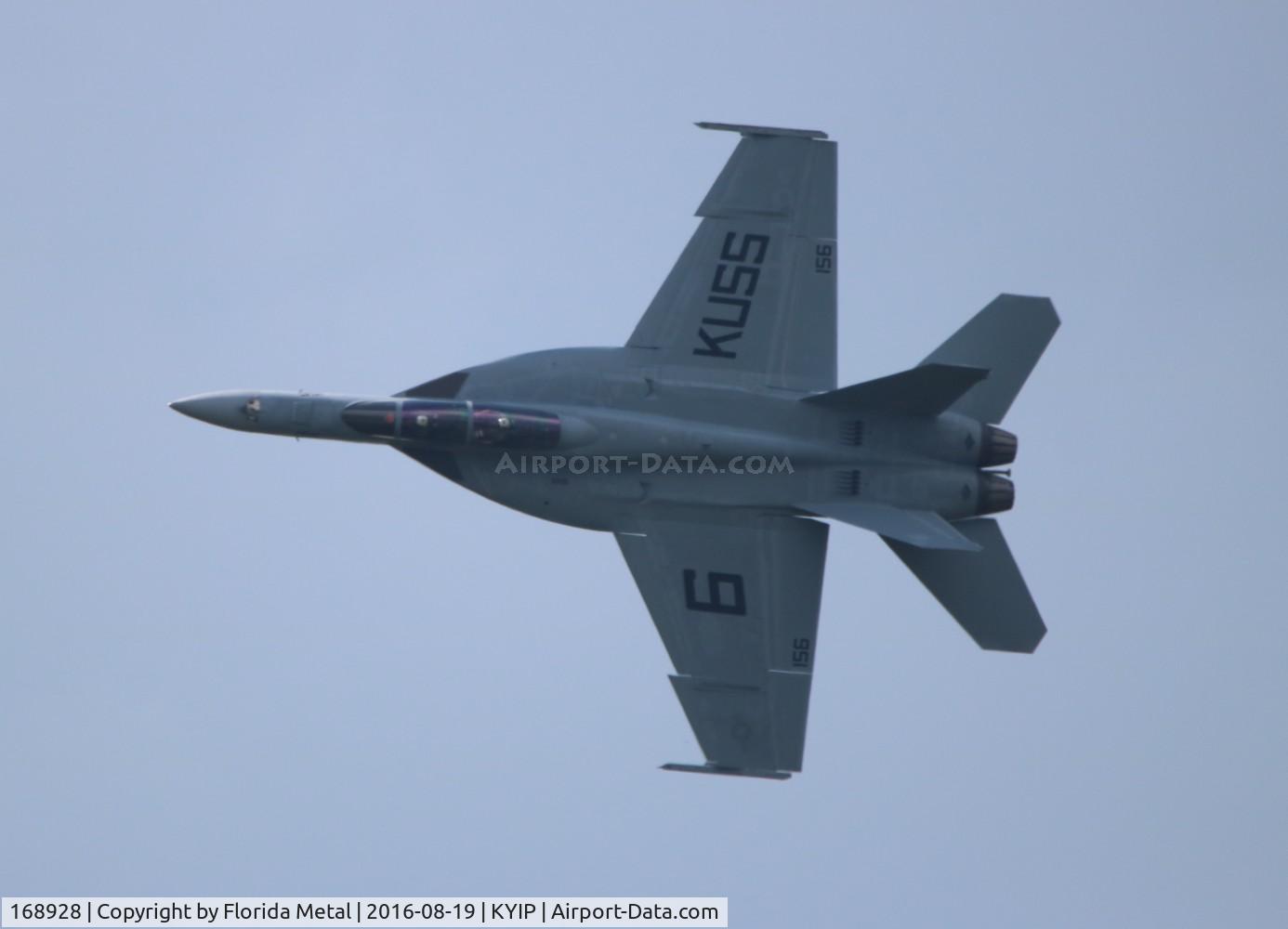 168928, Boeing F/A-18F Super Hornet C/N F274, Thunder Over Michigan 2016
