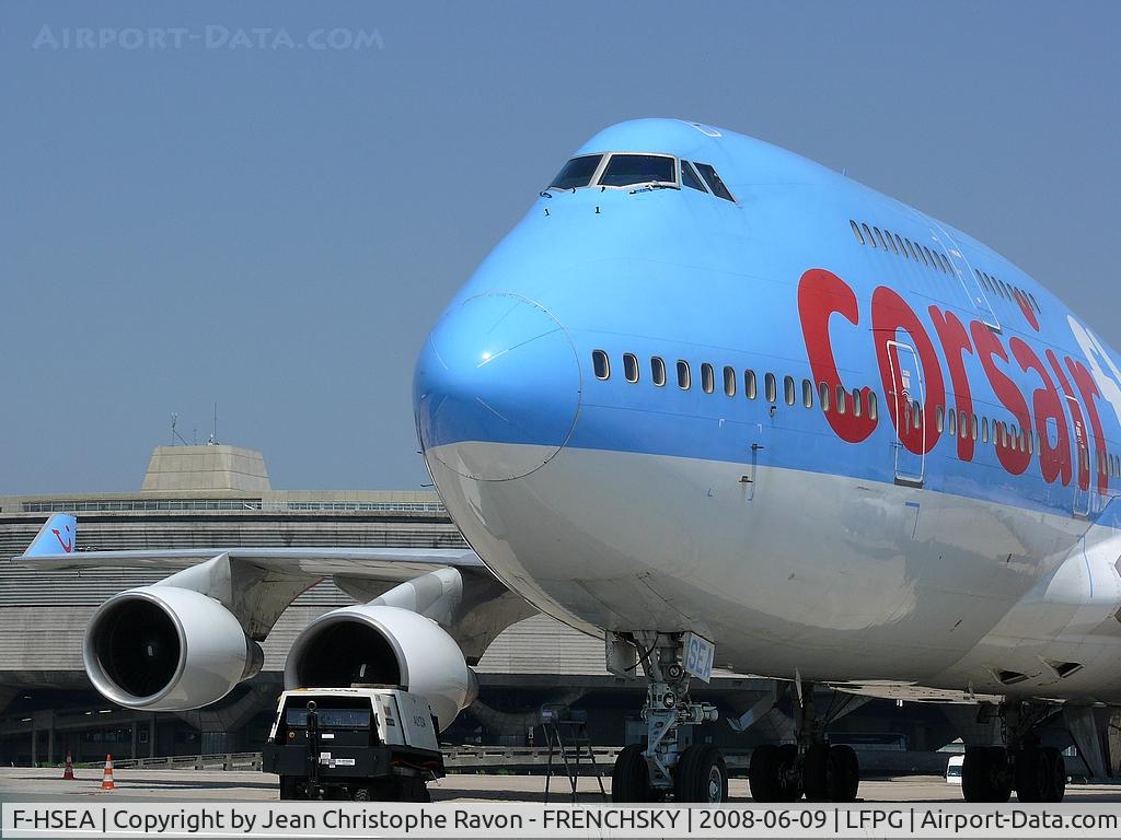 F-HSEA, 1992 Boeing 747-422 C/N 26877, CorsairFly,31 Mar 2020 to EGBP for scrapping 6/12/20