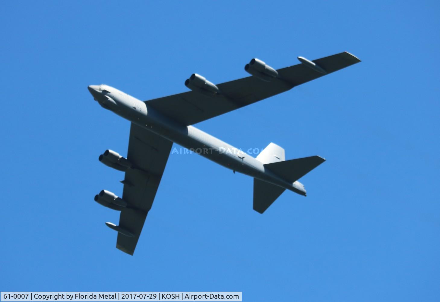 61-0007, 1961 Boeing B-52H Stratofortress C/N 464434, B-52H zx