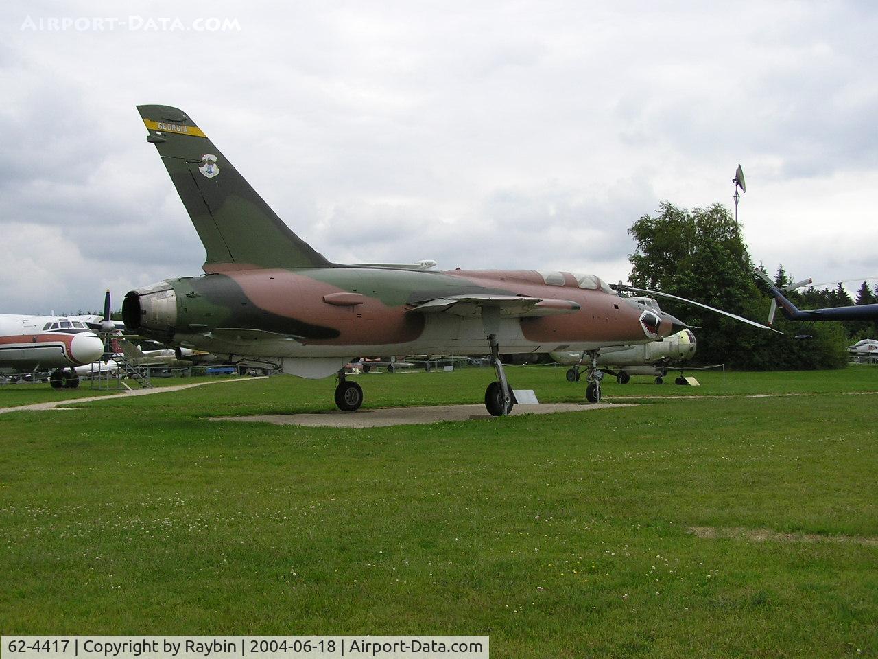 62-4417, 1962 Republic F-105F Thunderchief C/N F6, F-105 Thunderchief
