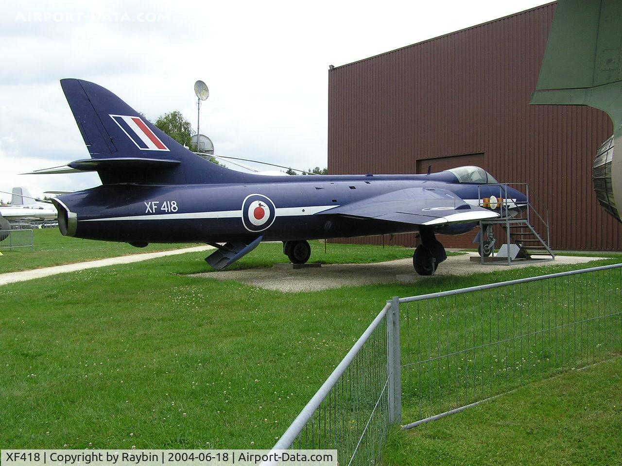 XF418, 1956 Hawker Hunter F.6A C/N S4/U/3294, RAF Hawker Hunter F6 in the 