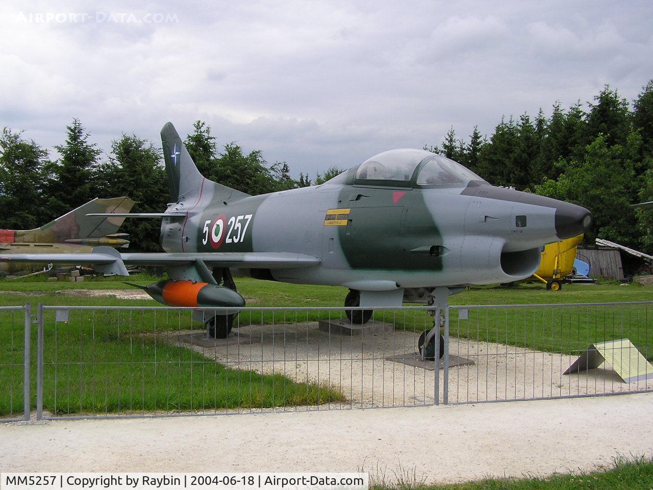 MM5257, Fiat G-91R/3 C/N 438, AMI Italian AF