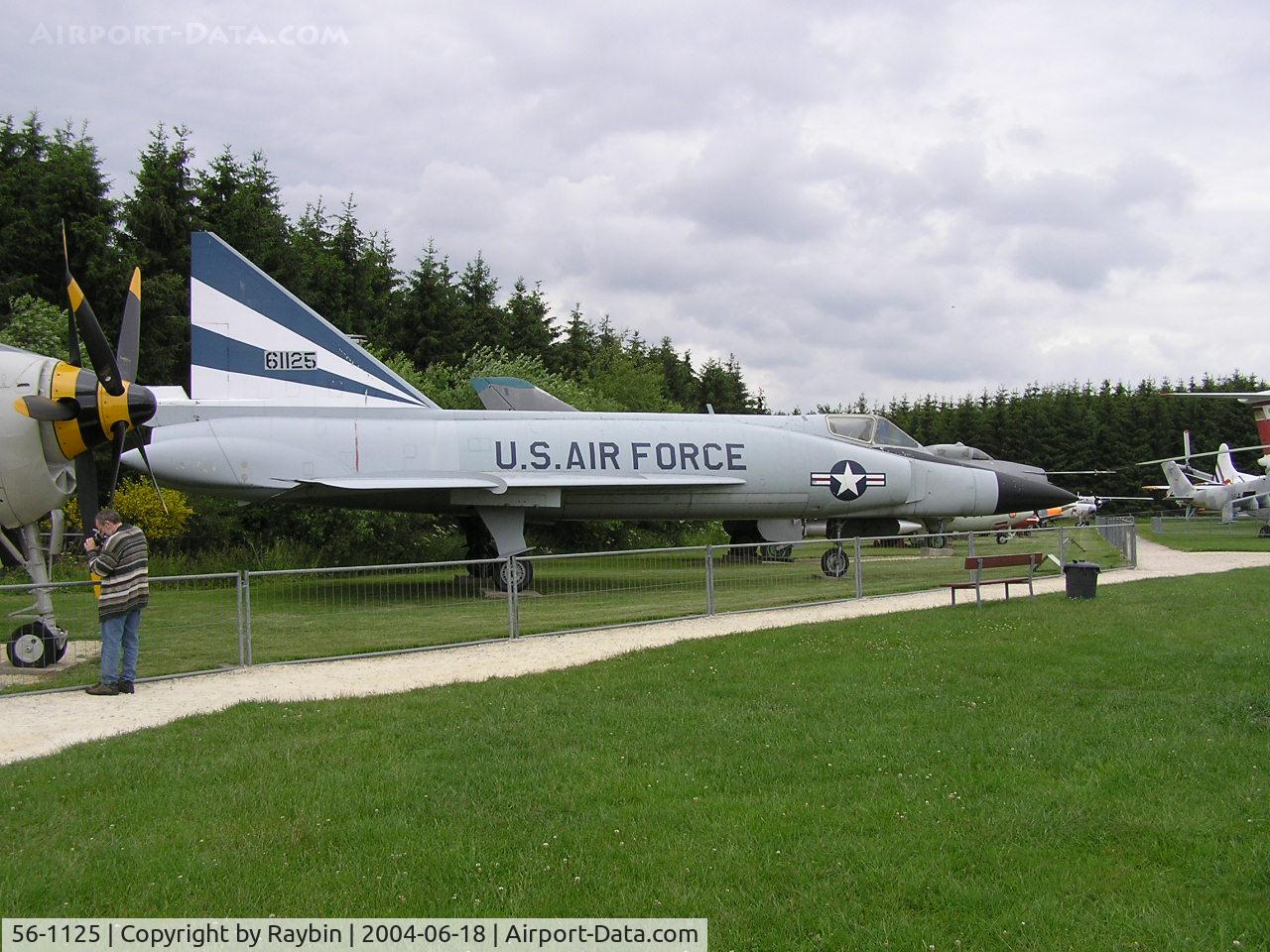 56-1125, 1956 Convair F-102A Delta Dagger C/N 8-10-342, Convair F-102 Delta Dagger