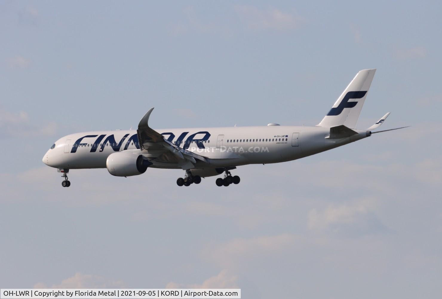 OH-LWR, 2020 Airbus A350-941 C/N 410, ORD 2021