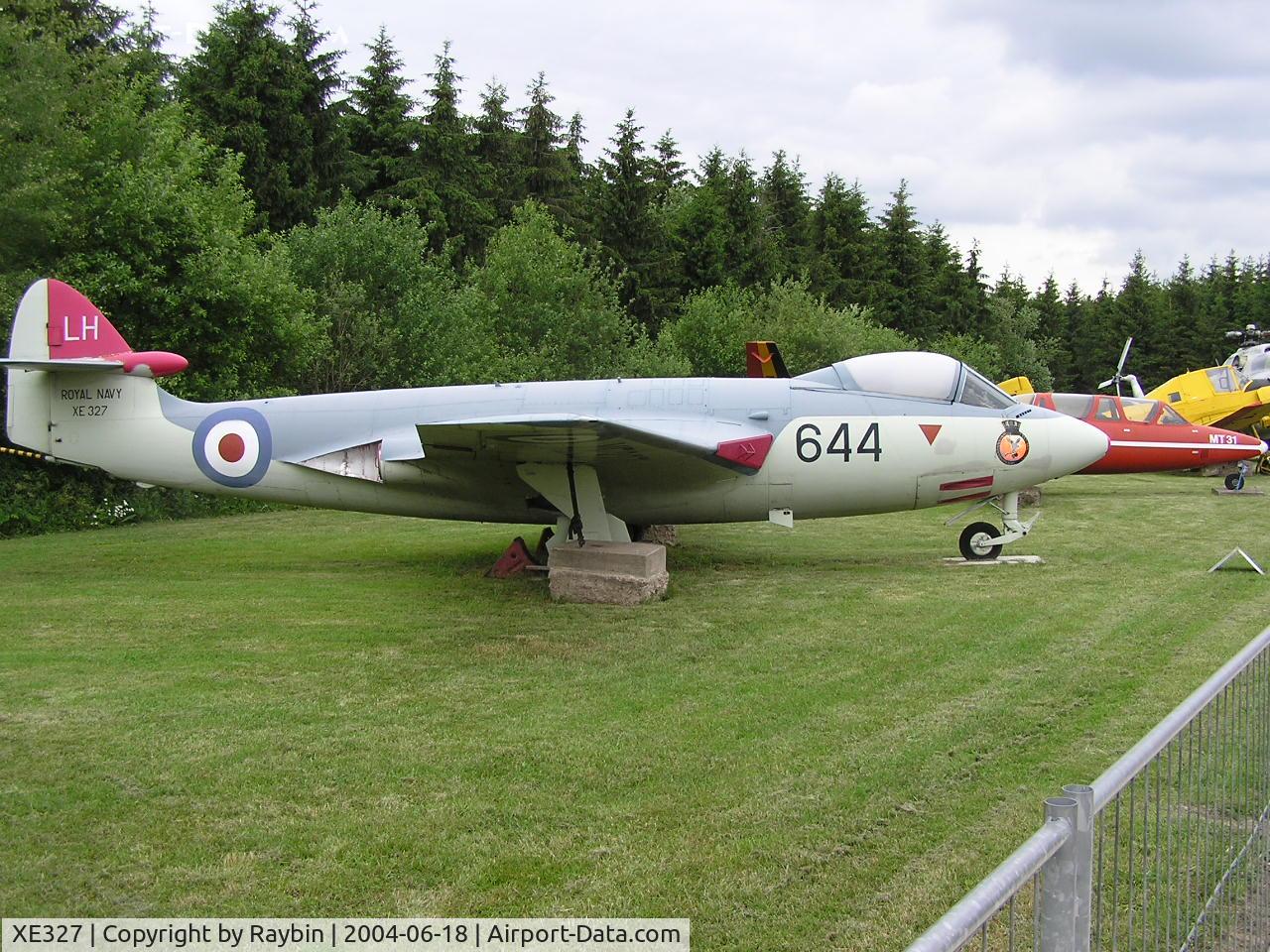 XE327, 1955 Hawker Sea Hawk FGA.6 C/N 6288, Royal Navy Sea HAwk