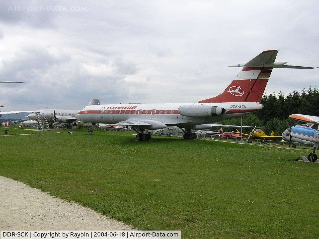 DDR-SCK, 1971 Tupolev TU-134AK C/N 1351304, Former Interflug German Democratic Republic