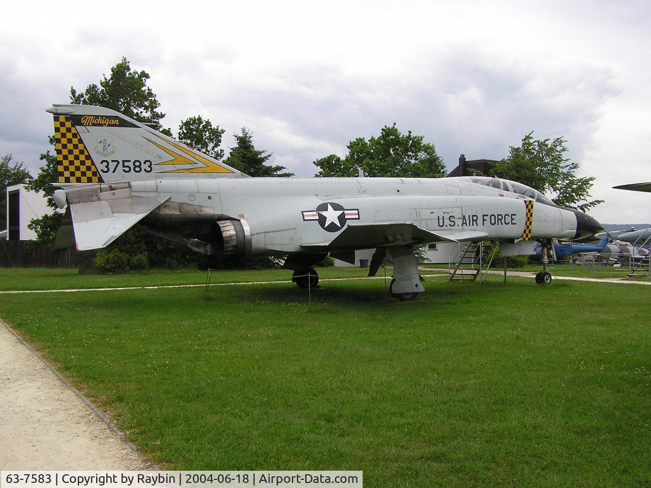 63-7583, 1963 McDonnell F-4C Phantom II C/N 635, US Air Force